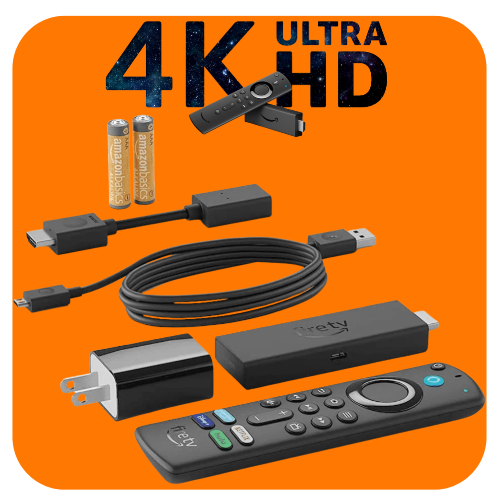 Fire TV Stick Interface on TV Screen